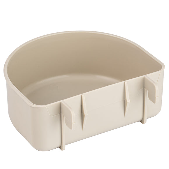 Flamingo Feeding and Drinking Bowl 300ml – Durable Plastic Design, Compact for Cages and Carriers