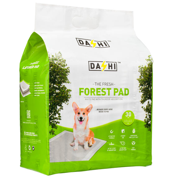 Dashi Forest Antibacterial Hygienic Pads – Pine Fluff, 60x40cm, 30 Pack