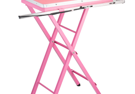 Blovi Display Table – Lightweight Handy Grooming Table with 60x45cm Purple Top