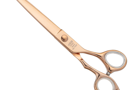 Geib Crystal Gold Straight Grooming Scissors – 7.5in Japanese Stainless Steel, Professional Quality