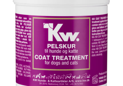 KW Coat Treatment 250ml – Concentrated Regenerating Formula with Mink Oil, Enhances Coat and Skin