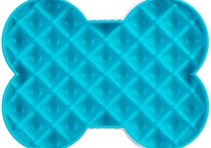 LickiMat Slodog Small Slow Eating Bowl – Black Non-Slip Licking Tray, Promotes Healthy Feeding