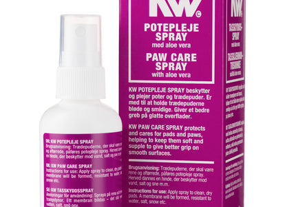 KW Paw Care Spray 50ml – Protective Wax Formula with Aloe, Nourishing Paw Treatment
