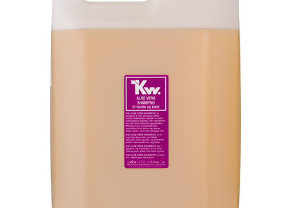 KW Aloe Vera Shampoo – Concentrated 1:3 Formula, 5L, Gentle Cleansing and Moisturizing