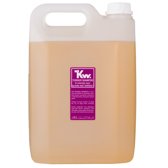 KW Terrier Shampoo – Deep Cleansing Formula for Oily, Rough-Haired Coats, 5L