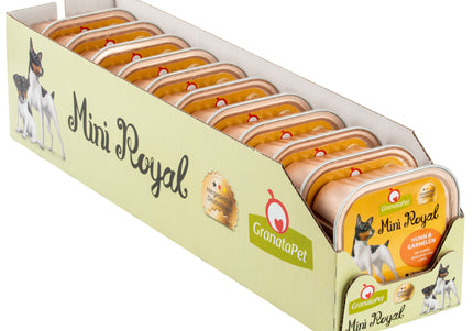 GranataPet Mini Royal Chicken and Prawns – Grain-Free Wet Food, Tender Chicken and Shrimp, 150g