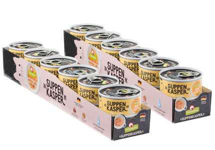 GranataPet Suppenkasper Chicken Cat Soup – Tender Chicken Recipe, 24 x 70g Pouches