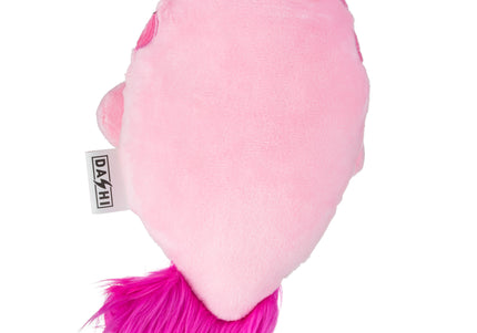 Dashi Fini Plush Squeaker Toy 20cm – Soft Pink Creature, Durable and Engaging