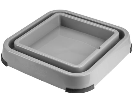 LickiMat Keeper Outdoor – Orange Licking Mat Tray, Durable Weather-Resistant Design