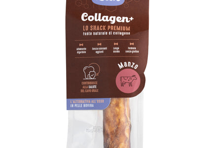 Record Collagen+ Premium Snack – Collagen-Rich Chew Treat, Medium Size, Supports Joint Health
