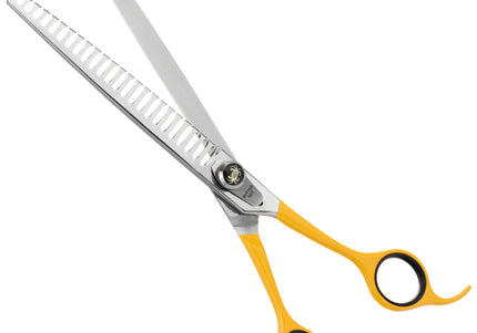 Geib Crab Chunker Level 1 Thinning Shears – 7.5in Cobalt Steel, 24 Teeth, Single-Sided