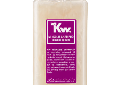 KW Mink Oil Shampoo Concentrate 1:3 – Nourishing Formula with Shine-Enhancing Oils, 500ml