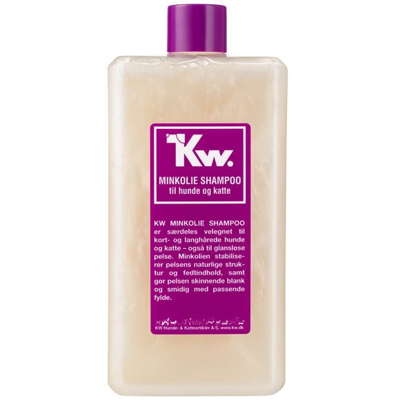 KW Mink Oil Shampoo Concentrate 1:3 – Nourishing Formula with Shine-Enhancing Oils, 500ml