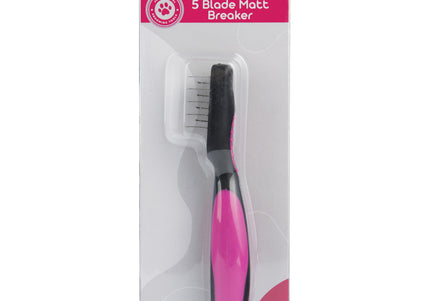 Blovi 5 Blade Matt Breaker – Precision Dematting Tool with Ergonomic Handle