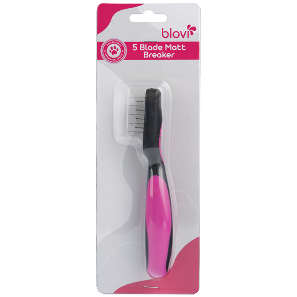 Blovi 5 Blade Matt Breaker – Precision Dematting Tool with Ergonomic Handle