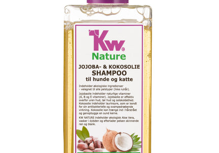 KW Nature Jojoba & Coconut Oil Shampoo – Nourishing Concentrate, Moisturizing Formula, 200ml