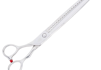 Geib Gator Lefty Chunker 8.5" Thinning Shears – Japanese Stainless Steel, 26 Teeth, Left-Handed Precision