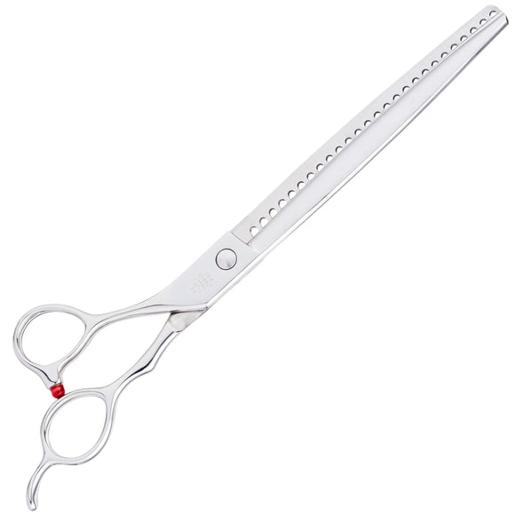 Geib Gator Lefty Chunker 8.5" Thinning Shears – Japanese Stainless Steel, 26 Teeth, Left-Handed Precision