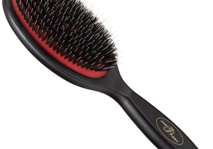 Jean Peau Professional Nylon Brush – Large High-Quality Natural Bristle and Nylon Grooming Tool