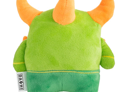 Dashi Agnar Plush Toy – Soft 16cm Squeaky Green Creature, Durable Playtime Fun
