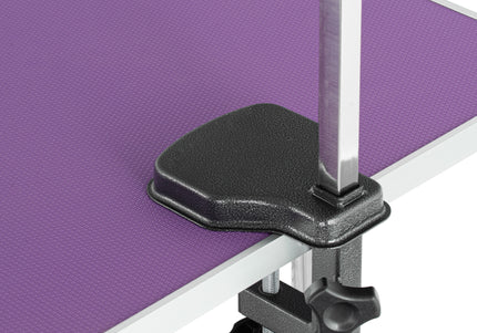 Blovi Solid Purple Grooming Table 95x55cm – Adjustable Height, Stable Non-Slip Surface