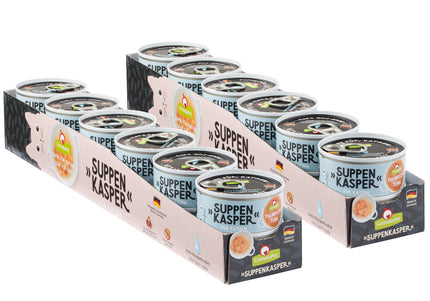 GranataPet Suppenkasper Tuna Cat Soup – Tender Tuna Recipe, 24 x 70g Pouches