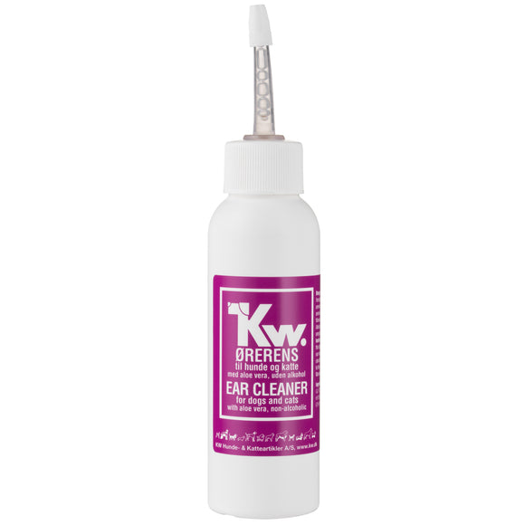 KW Ear Cleaner 100ml – Gentle Aloe and Piroctolamine Formula, Soothing and Effective