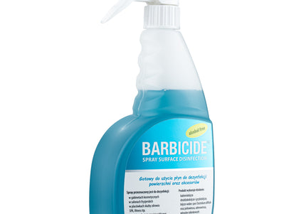 Barbicide Odorless Disinfectant Liquid – Multi-Surface Fast-Acting Formula, 750ml