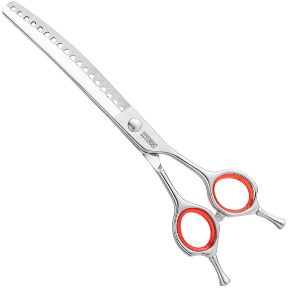 Yento Prime Chunker 6.5" Curved Thinning Shears – Japanese Stainless Steel, 18 Teeth