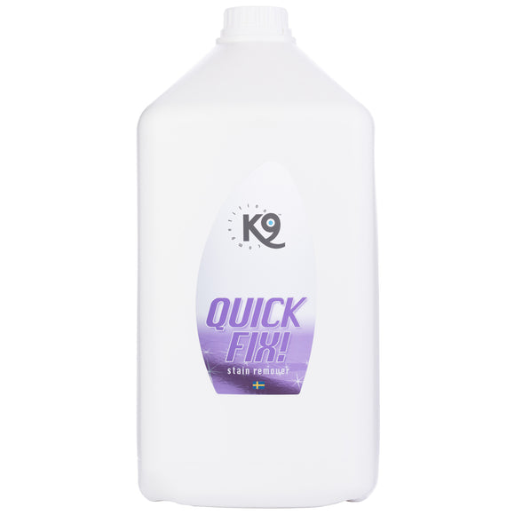 K9 Quick Fix Stain Remover – Dry Shampoo for White and Light Coats, 5.7L, Fast-Acting Formula