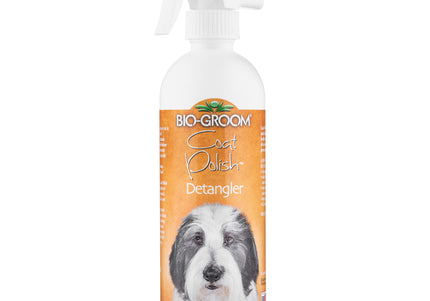 Bio-Groom Coat Polish Spray Conditioner – Shine-Enhancing, Detangling Formula, 473ml