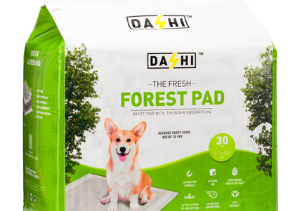 Dashi Forest Antibacterial Hygienic Pads – Pine Fluff, 60x40cm, 30 Pack
