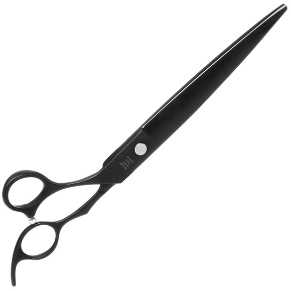 Geib Black Pearl Left-Handed Straight Scissors 8.5in – Cobalt Steel, Professional Quality