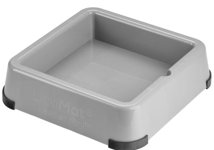 LickiMat Keeper Mini – Secure Non-Slip Tray Compatible with Classic Mini and Tuff Mini Mats