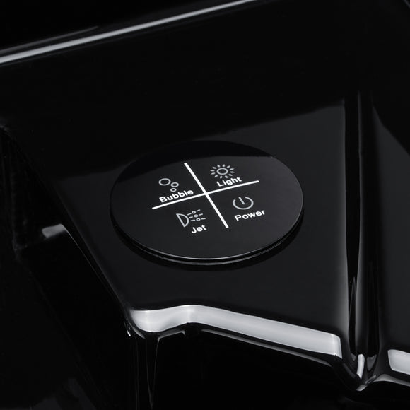 Blovi Professional Grooming SPA Ozone Bathtub – Milky Micro Bubble Hydromassage, 75x66x98cm, White