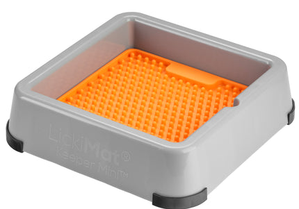 LickiMat Keeper Mini – Secure Non-Slip Tray Compatible with Classic Mini and Tuff Mini Mats