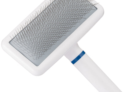 DoggyMan Medium Slicker Brush – Gentle Detangling Tool with Ergonomic Handle for All Coat Types