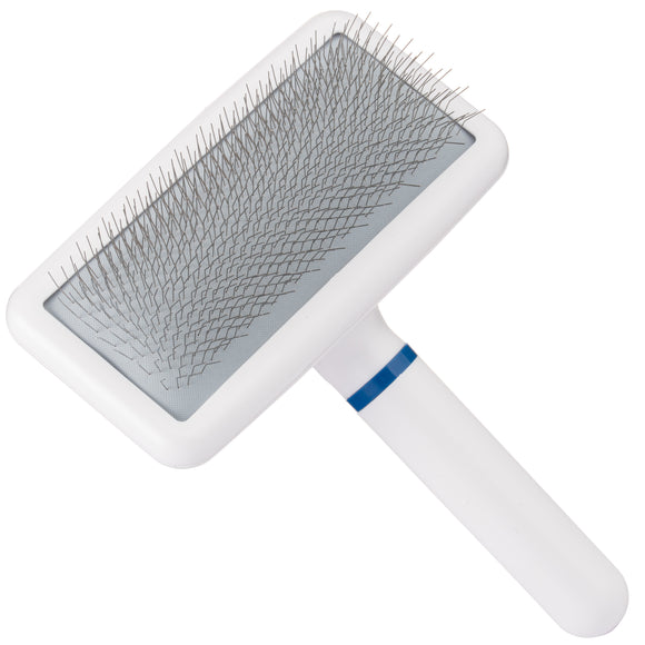 DoggyMan Medium Slicker Brush – Gentle Detangling Tool with Ergonomic Handle for All Coat Types