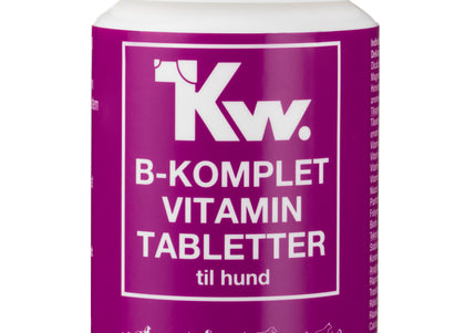 KW B-Komplet Vitamin Tablets – Complete B Vitamin Complex, 100 Count, Easy-Feed Formula