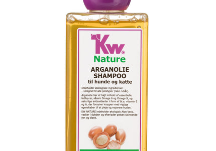 KW Nature Arganoil Shampoo – Concentrated Argan Formula, 1:3 Dilution, 200ml Bottle