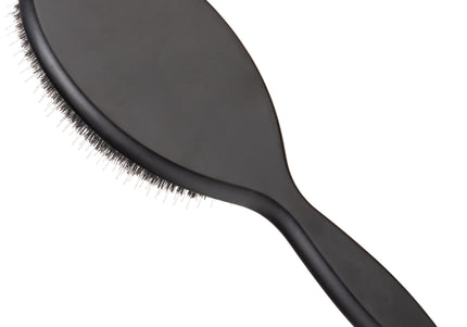 Jean Peau Professional Nylon Brush – Large High-Quality Natural Bristle and Nylon Grooming Tool