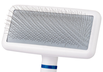 DoggyMan Medium Slicker Brush – Gentle Detangling Tool with Ergonomic Handle for All Coat Types