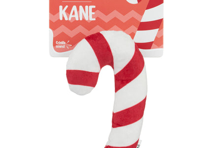 Dashi Xmas Plush Kane 17cm – Festive Plush Candy Cane Toy with Rustling Sound