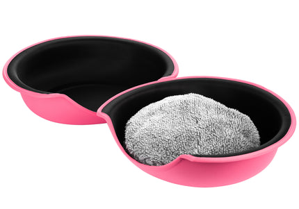 Record Macaron XXS Cat Bed – Cozy Pink Macaroon-Shaped Cushion, 44x44x25cm