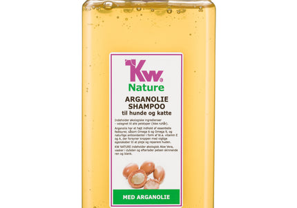 KW Nature Arganoil Shampoo – Concentrated Argan Formula, 1:3 Dilution, 500ml Bottle