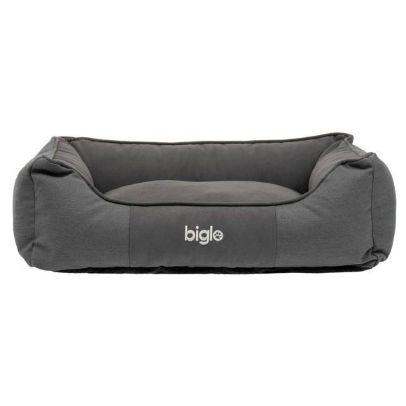 Biglo Grado Gray Dog Bed Sofa – XL, Elegant High-Quality Soft Upholstery, Gray