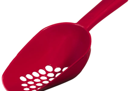 Record Drilly Litter Scoop – Ergonomic Red Sifter with Durable Handle Design