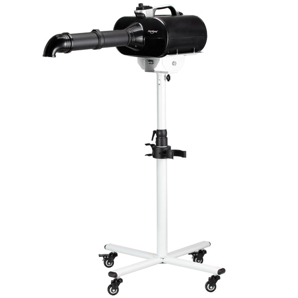 Shernbao Typhoon Black Stand Dryer 3000W – Dual Motor, High-Velocity Adjustable Airflow