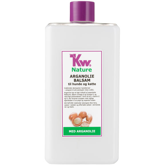 KW Nature Arganoil Balsam – Argan Conditioner Concentrate 1:3, 500ml, Nourishing Formula
