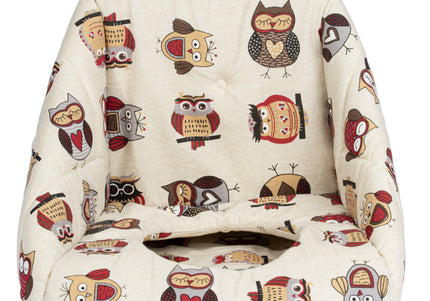 Record Gufetto Igloo Pet Bed – Cozy Owl Pattern Hideaway, 43x43x40cm, No Cushion Included